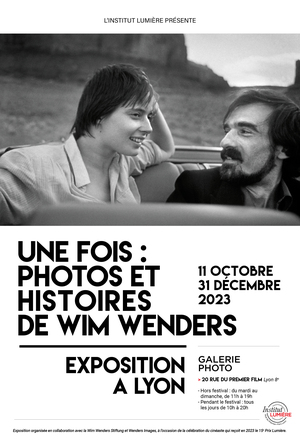 EXPO WIM WENDERS Affiche 118 5x175 34