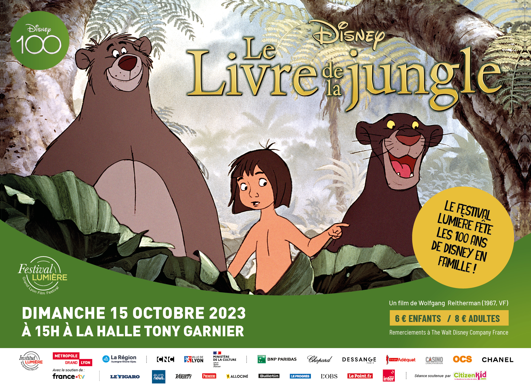 Le livre de la jungle : Le classique de Disney reviendra dimanche