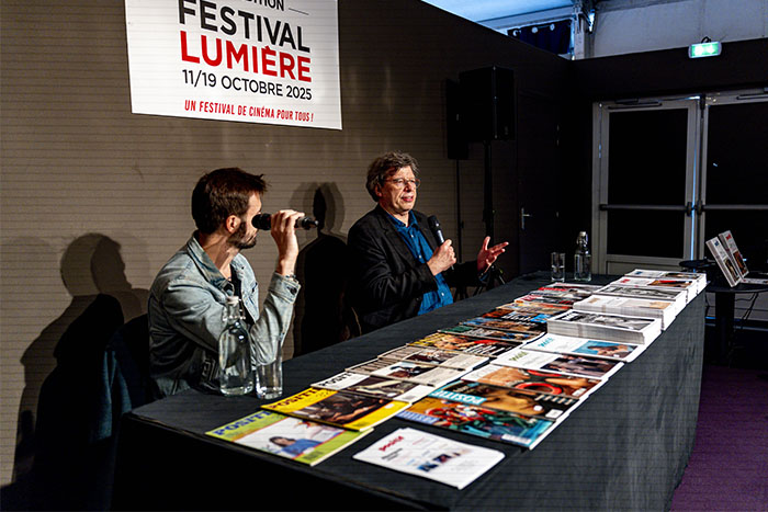 <span style='display:inline-block; background-color:#DF071E; width: 100%;padding:5px;'>RENCONTRE avec Philippe Rouyer, critique et historien du cinéma – Discussion autour de la revue Positif</span>