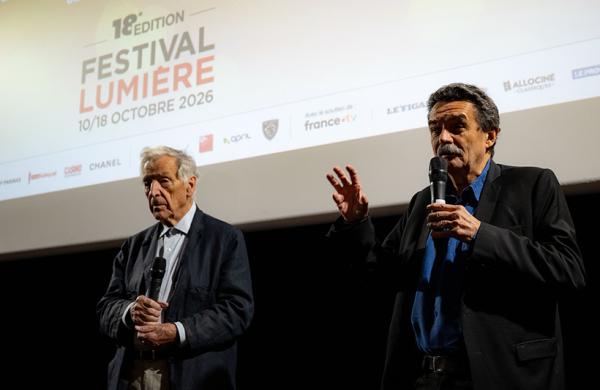 Costa-Gavras et Edwy Plenel 