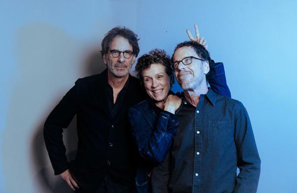 Les frères Coen et Frances McDormand