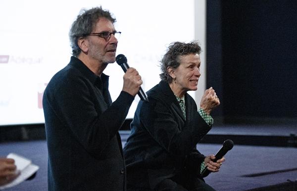 Joel Coen et Frances McDormand