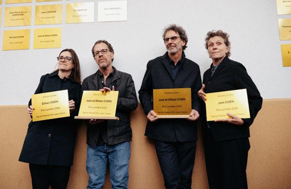 Les Frères Coen, Tricia Cooke et Frances McDormand
